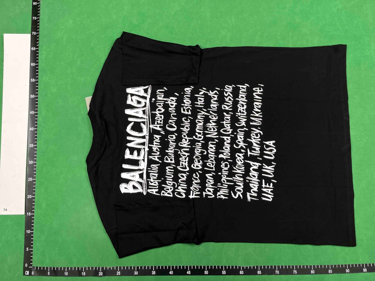 Balenciaga Country List T-Shirt [31 styles]