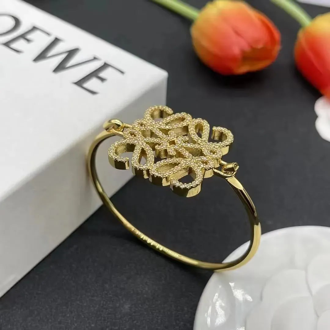 LOEWE Anagram Bangle Bracelet