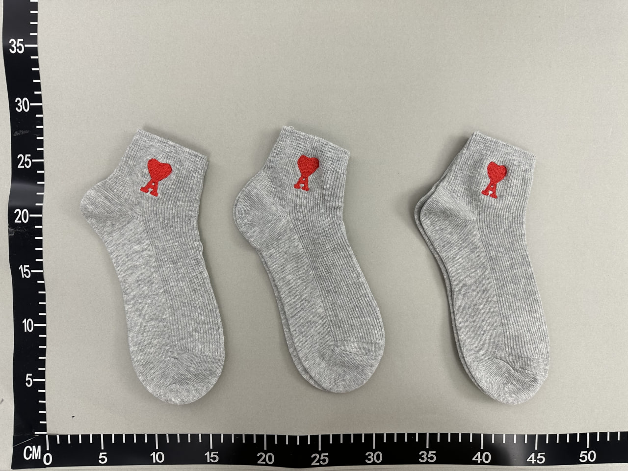 Ami Paris Heart Logo Ankle Socks [36 styles]
