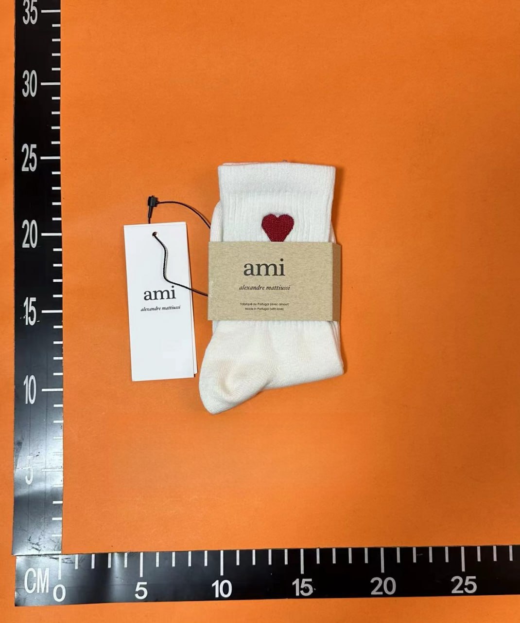 Ami Paris Heart Logo Ankle Socks [36 styles]