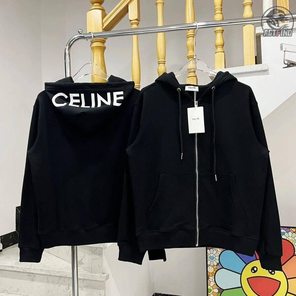 CELINE Logo Hoodie & Jogger Set [37 styles]