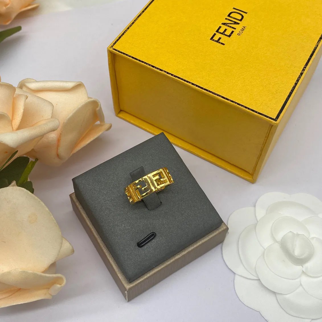 Fendi FF Logo Ring [2 styles]