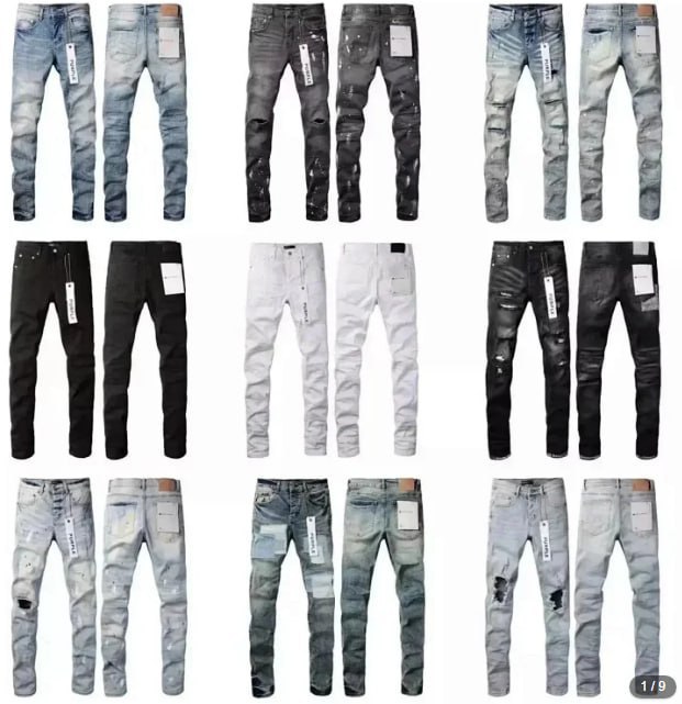 Purple Denim Jeans [37 styles]