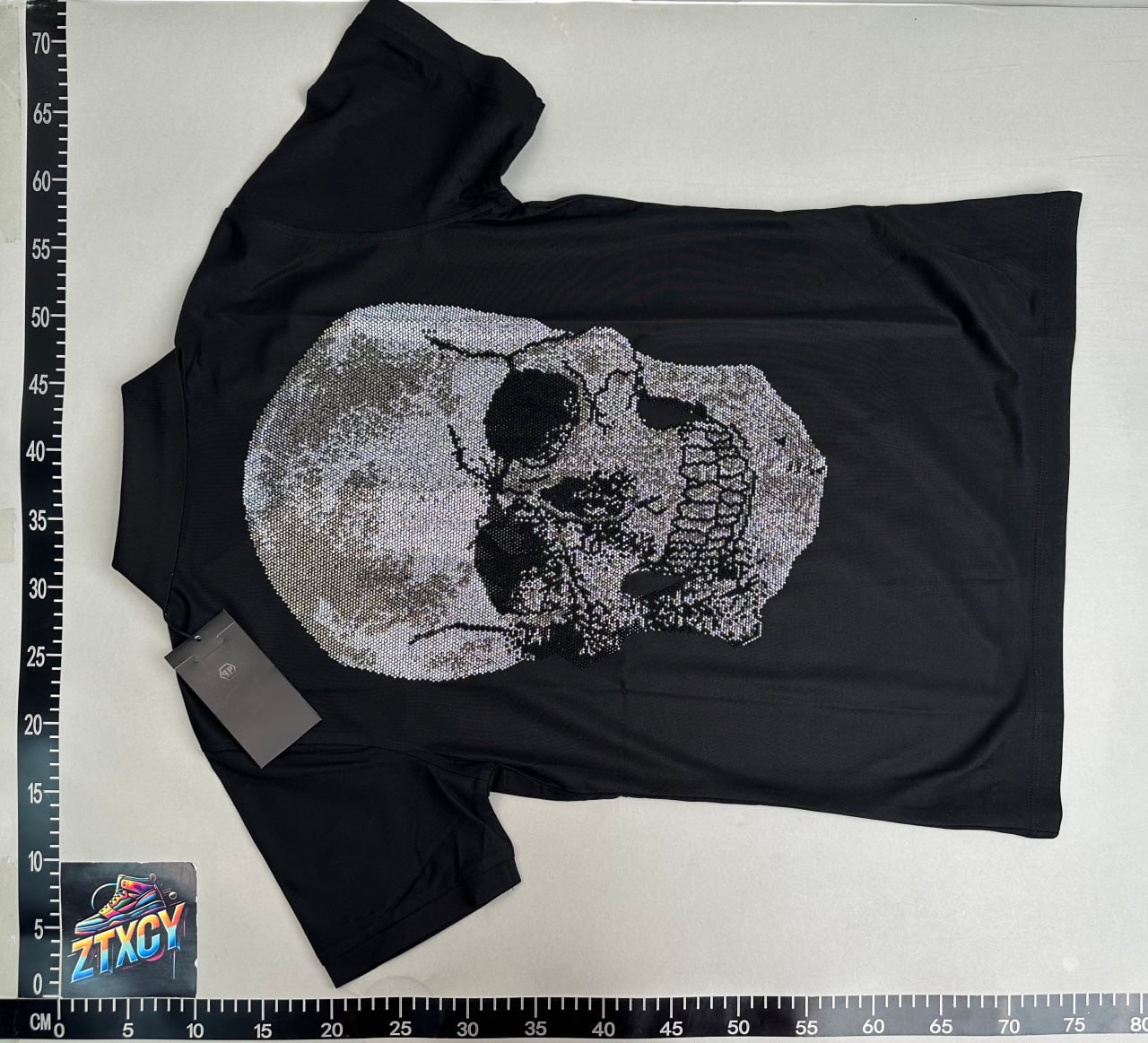 LIL SKULLY Pixel Skull Polo Shirt [40 styles]