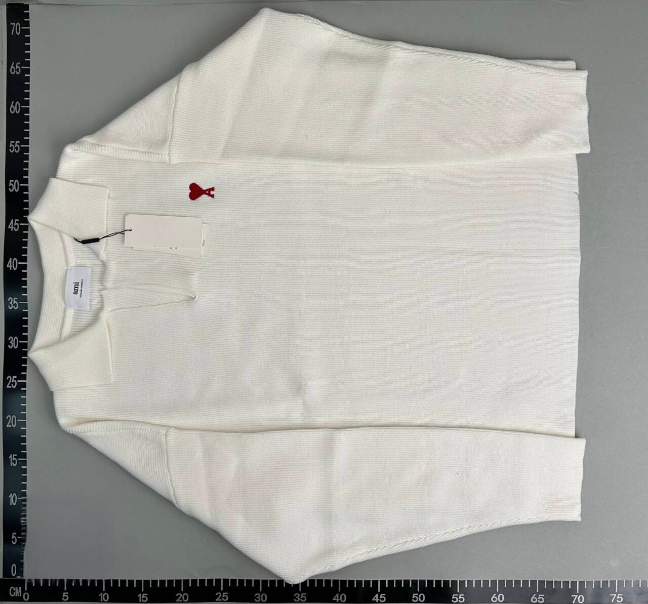 Ami de Coeur Ribbed Polo Shirt [2 styles]