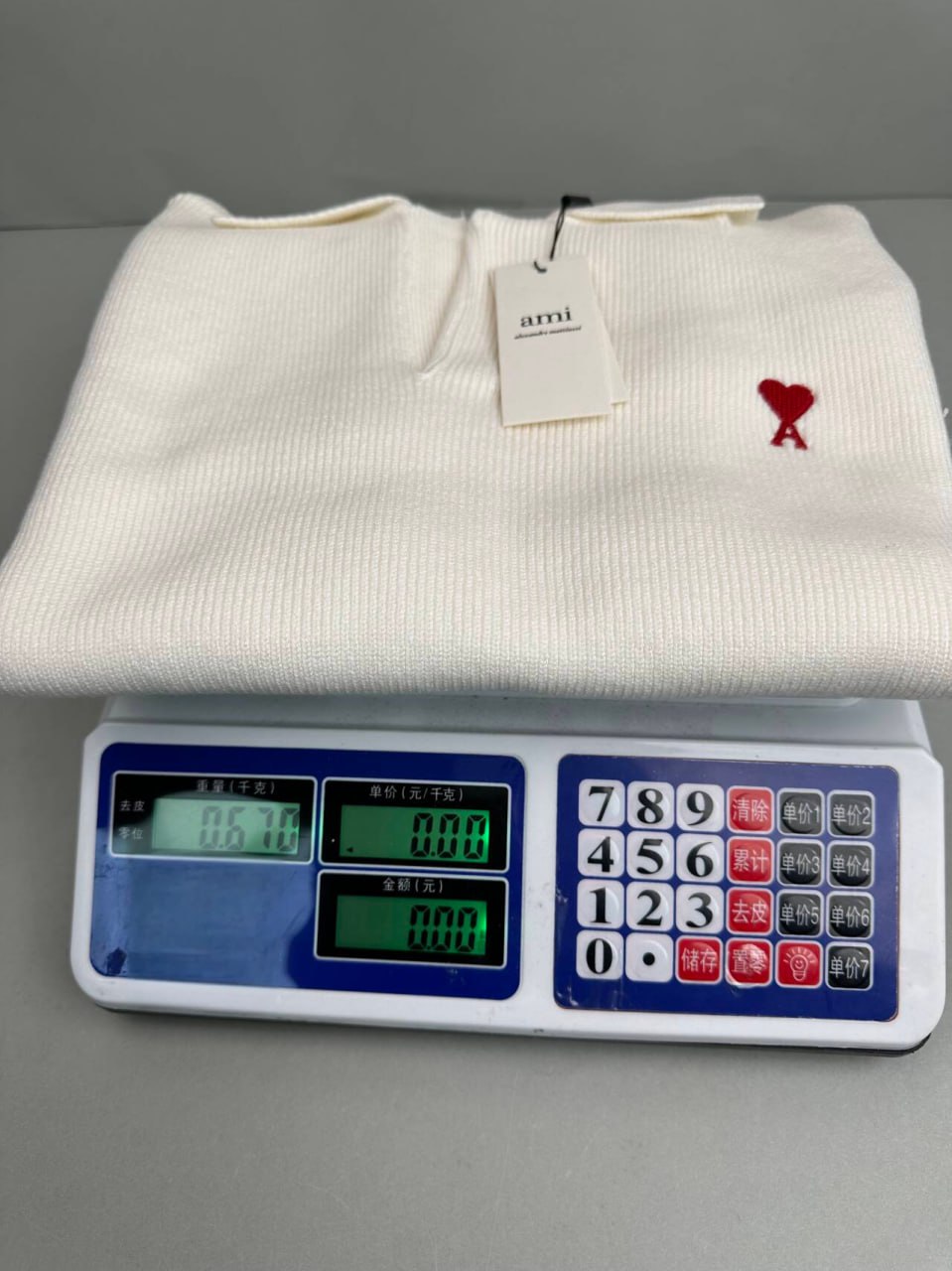 Ami de Coeur Ribbed Polo Shirt [2 styles]