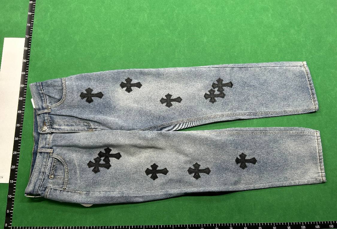 Chrome Hearts Cross Patch Jeans [19 styles]