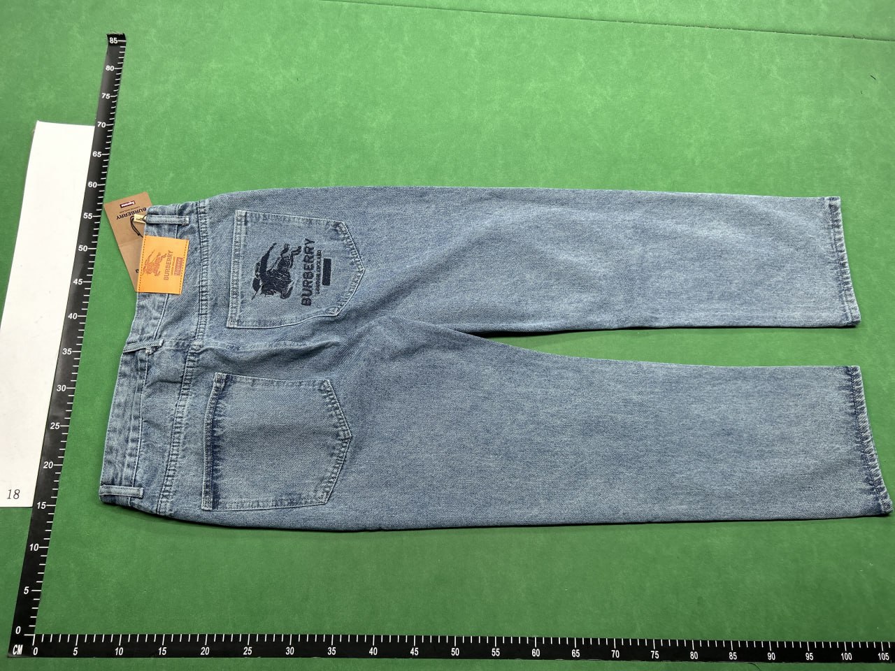 Burberry Logo Patch Denim Jeans [5 styles]