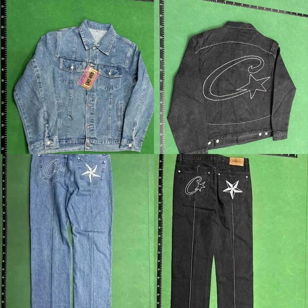 C Star Denim Jacket & Pants Set [39 styles]