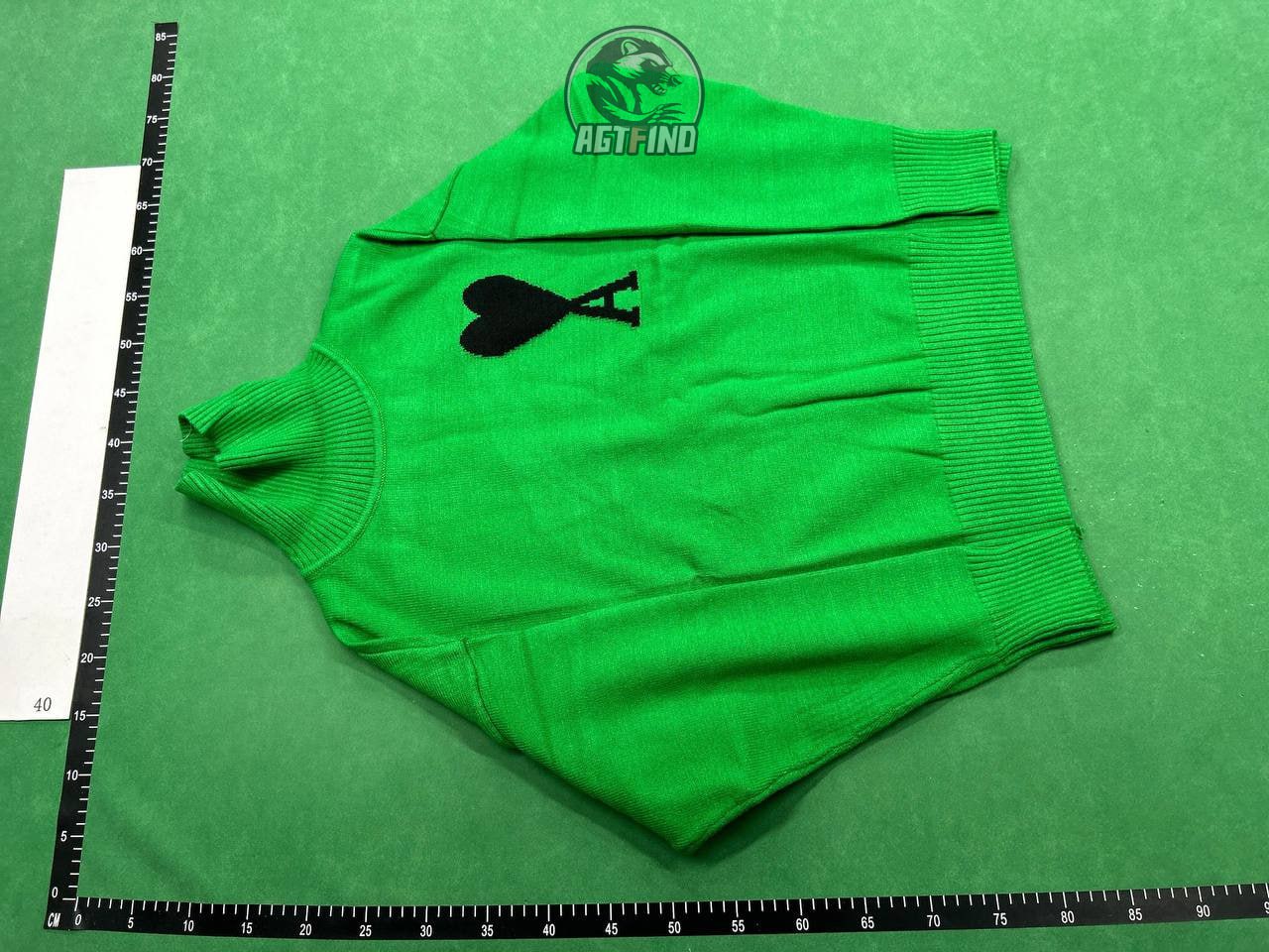 Ami Paris Heart Logo Turtleneck Sweater [11 styles]