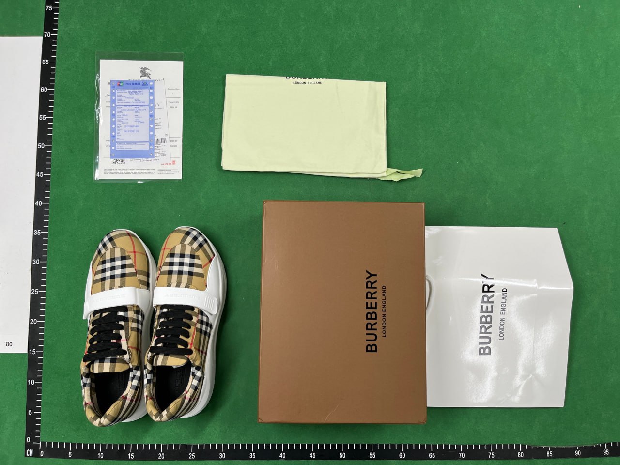 Burberry Check Print Sneakers [40 styles]
