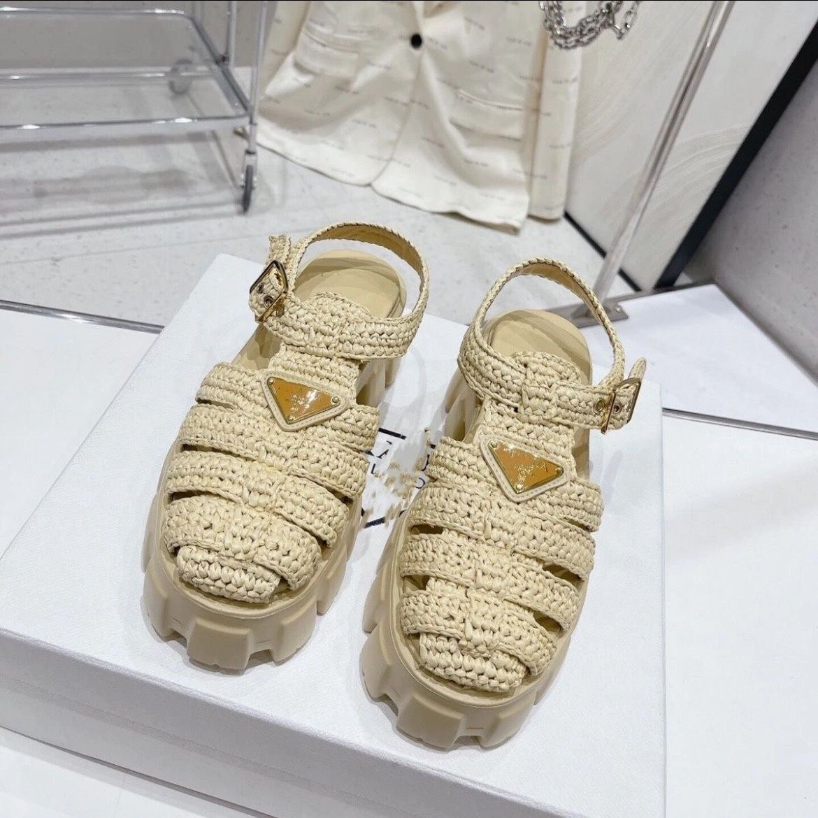 Prada Chunky Sandals [40 styles]