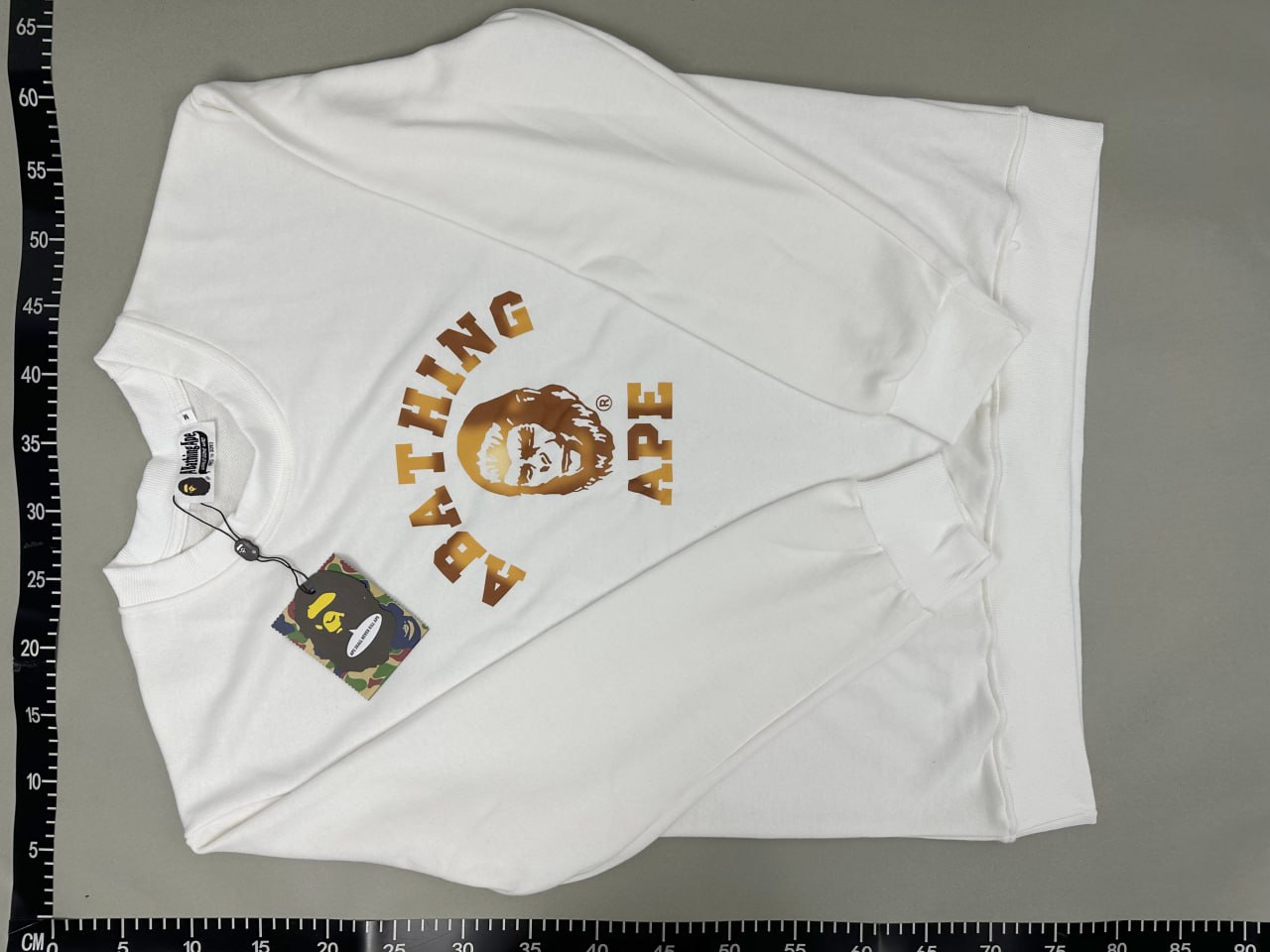 A BATHING APE College Logo Sweatshirt [40 styles]