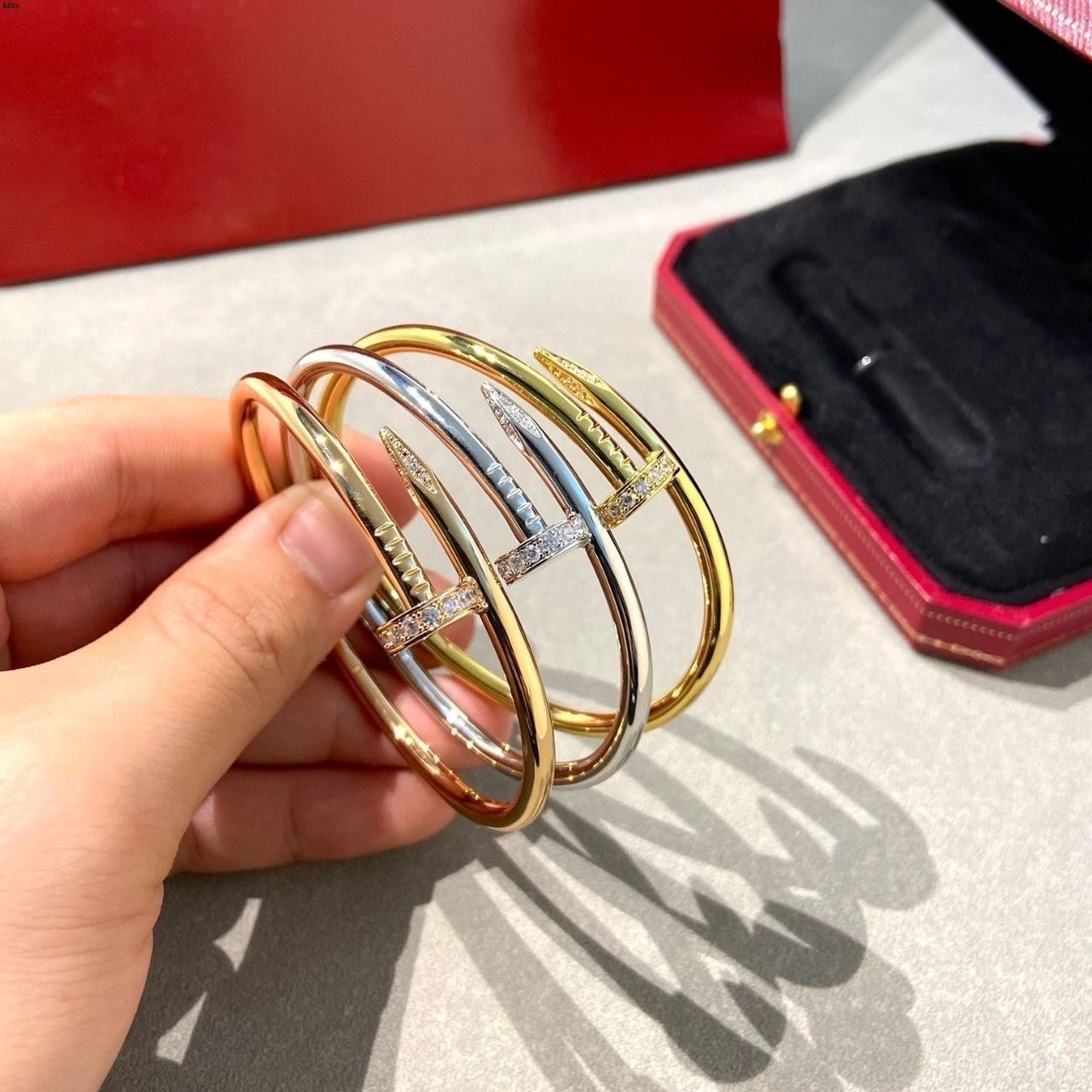 Cartier Juste un Clou Bangle Bracelets [6 styles]