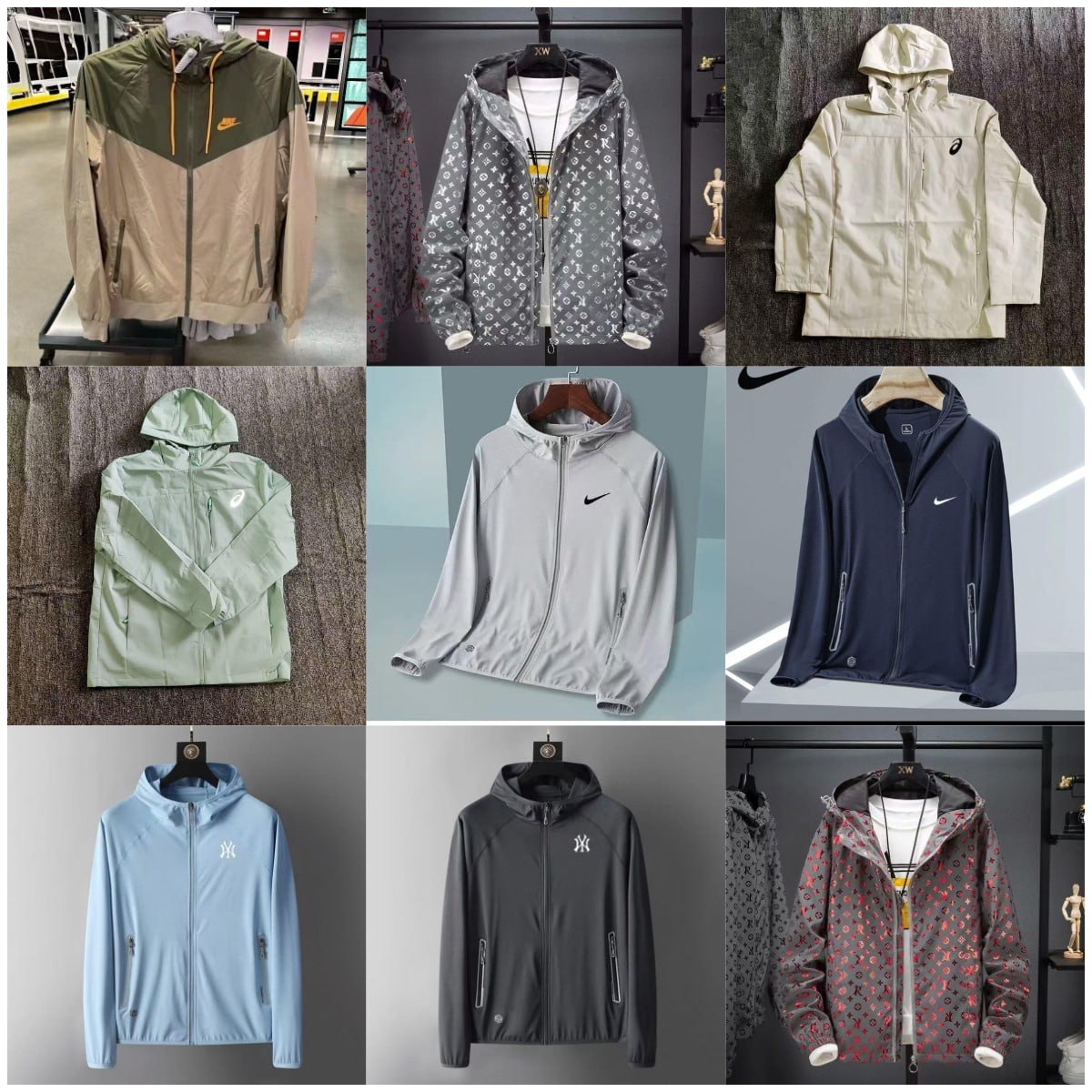 Nike & Under Armour Hooded Jackets [31 styles]