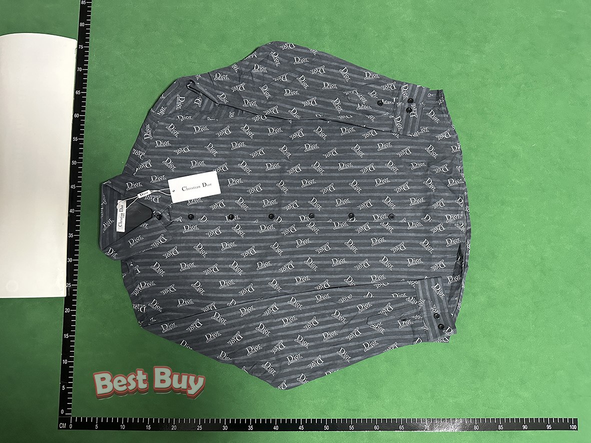 Dior Oblique Print Long-Sleeve Shirt [8 styles]