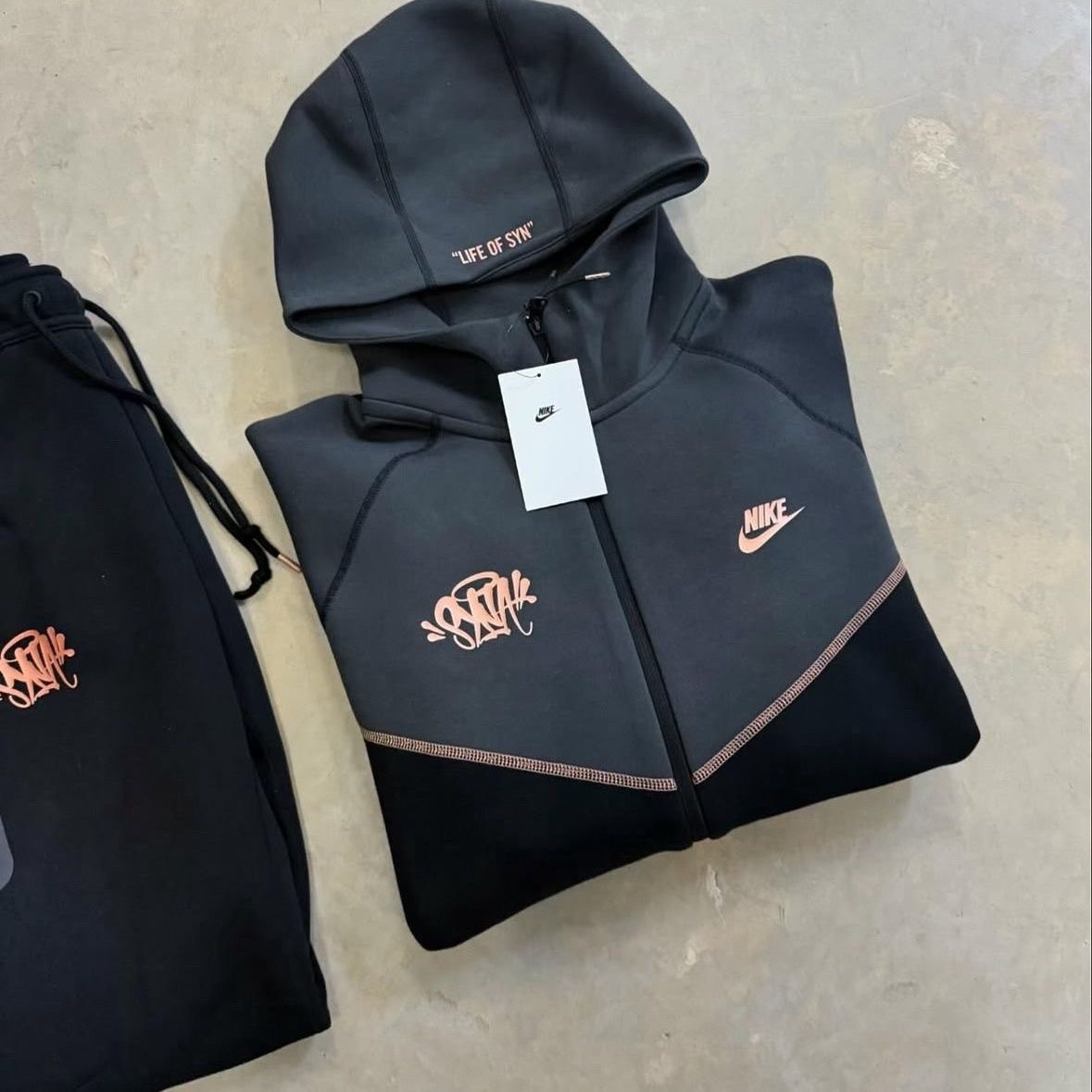 Nike Swoosh Hoodie and Pants Set
