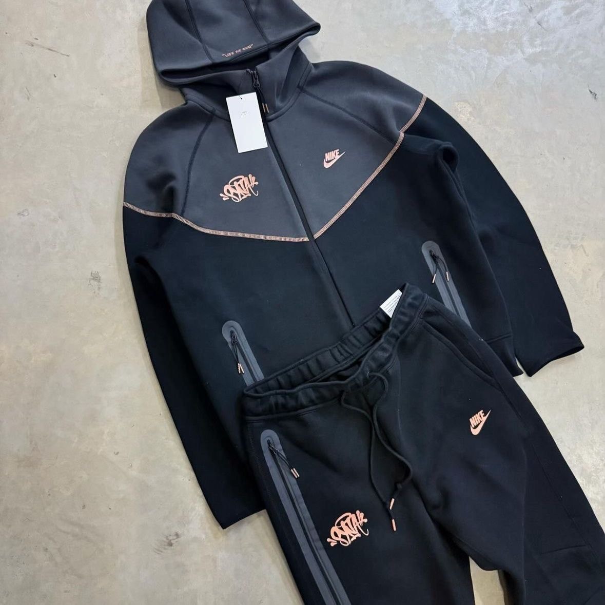 Nike Swoosh Hoodie and Pants Set