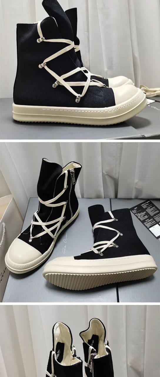 Rick Owens Runner High Top Sneakers [3 styles]