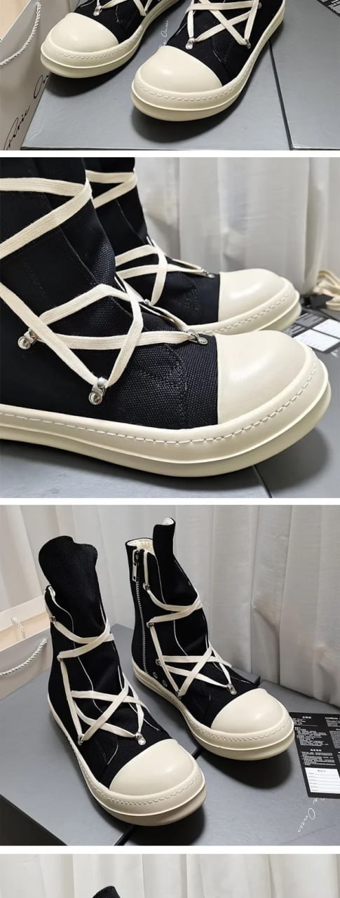 Rick Owens Runner High Top Sneakers [3 styles]