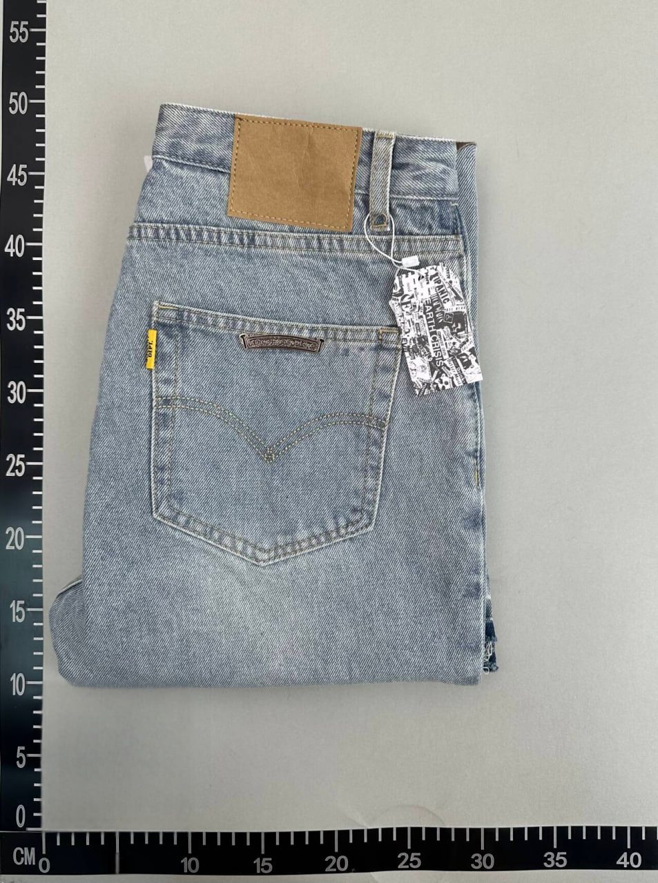 Chrome Hearts Cross Patch Denim Jeans [23 styles]