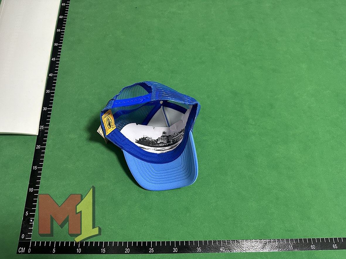 Green Trucker Hat with Star and Boat Embroidery [9 styles]