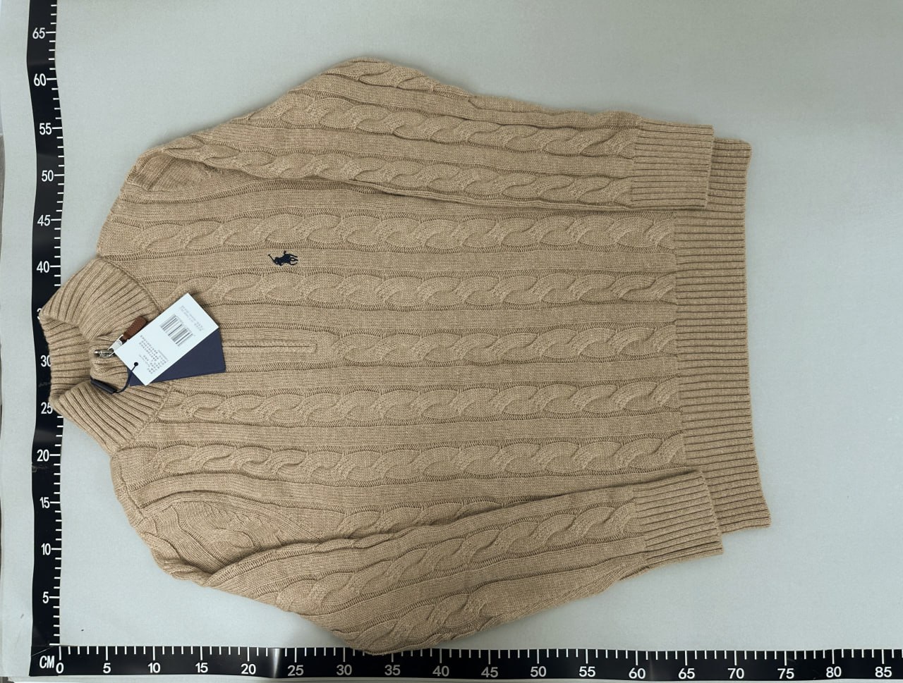 Polo Ralph Lauren Cable Knit Quarter-Zip Sweater [7 styles]