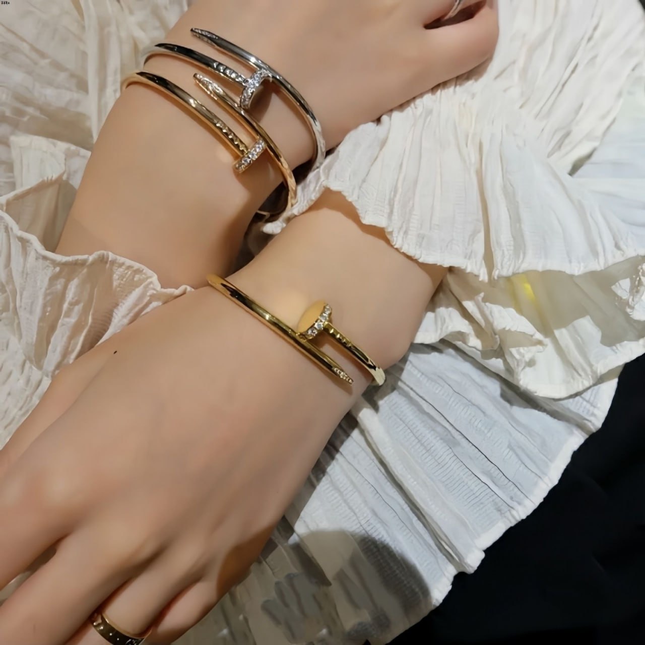 Cartier Juste un Clou Bangle Bracelets [6 styles]