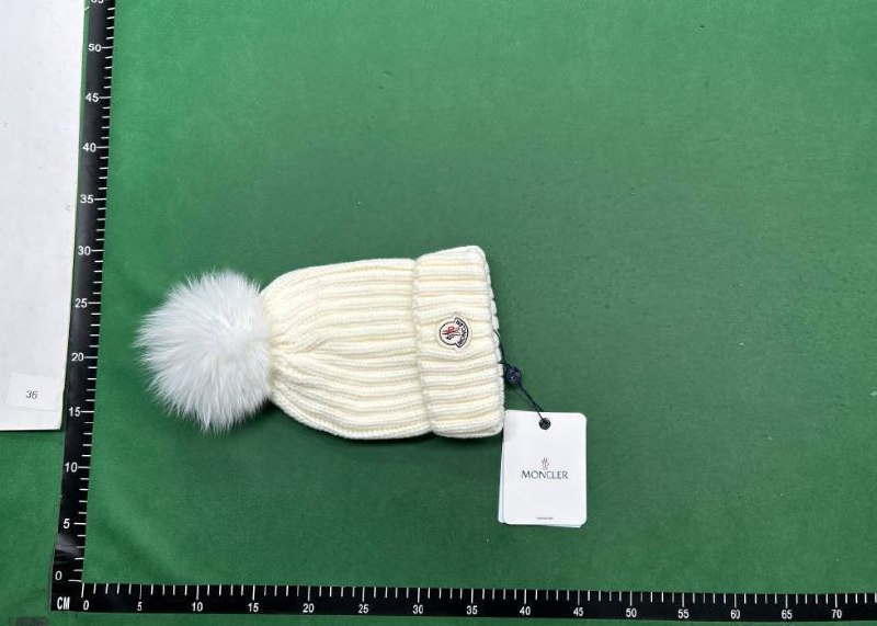 Moncler Ribbed Knit Beanie with Fur Pom-Pom [39 styles]