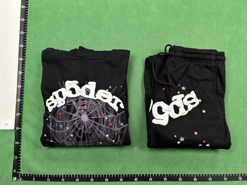 Spider Web Hoodie & Sweatpants Set [40 styles]